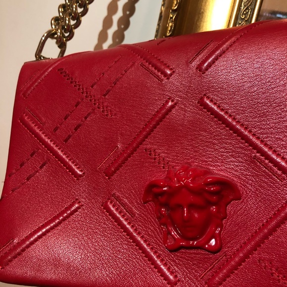 Red Versace Bag - Picture 2 of 6